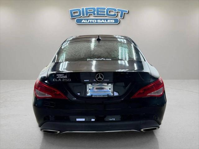 used 2018 Mercedes-Benz CLA 250 car, priced at $15,500