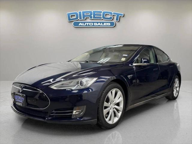 used 2014 Tesla Model S car, priced at $13,999