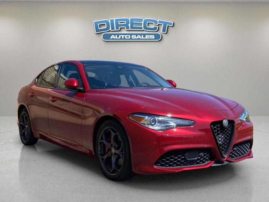used 2017 Alfa Romeo Giulia car, priced at $15,900