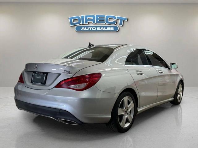 used 2018 Mercedes-Benz CLA 250 car, priced at $17,500