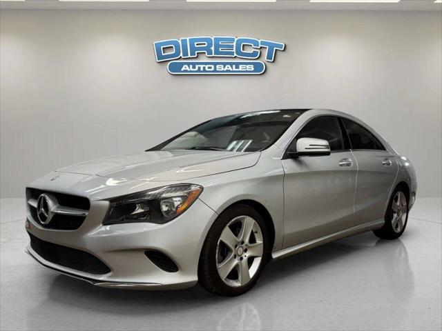 used 2018 Mercedes-Benz CLA 250 car, priced at $17,500