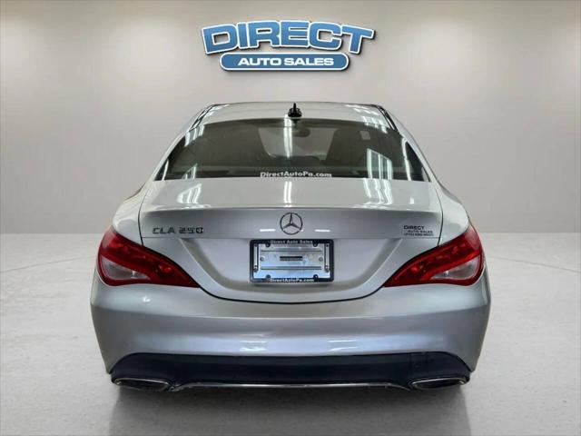 used 2018 Mercedes-Benz CLA 250 car, priced at $17,500