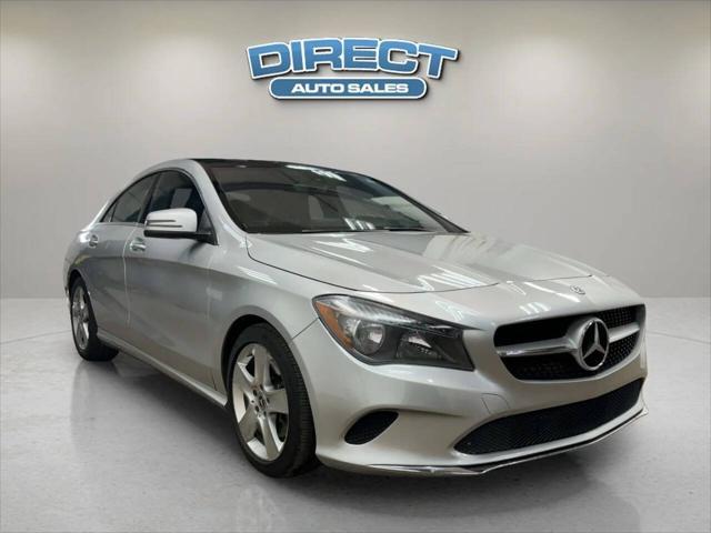 used 2018 Mercedes-Benz CLA 250 car, priced at $17,999