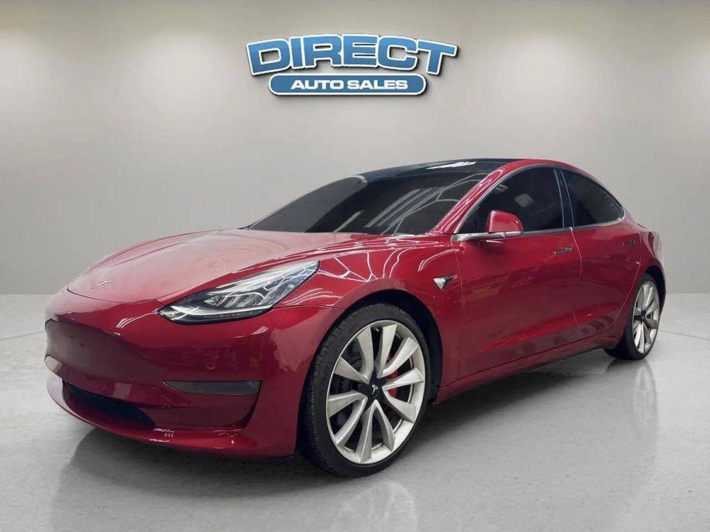 used 2018 Tesla Model 3 car, priced at $17,999