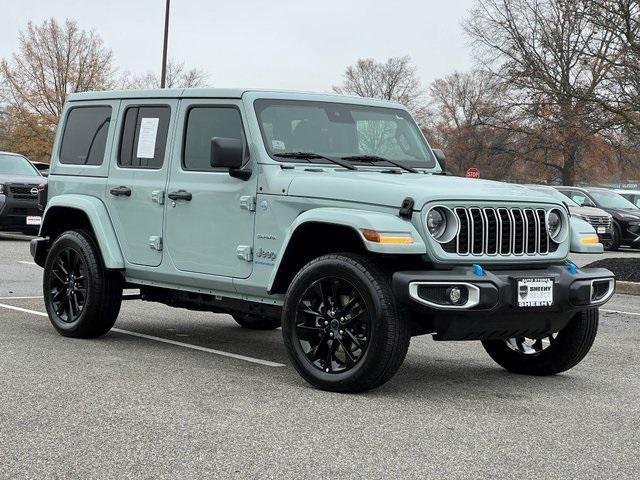 used 2024 Jeep Wrangler 4xe car, priced at $38,995