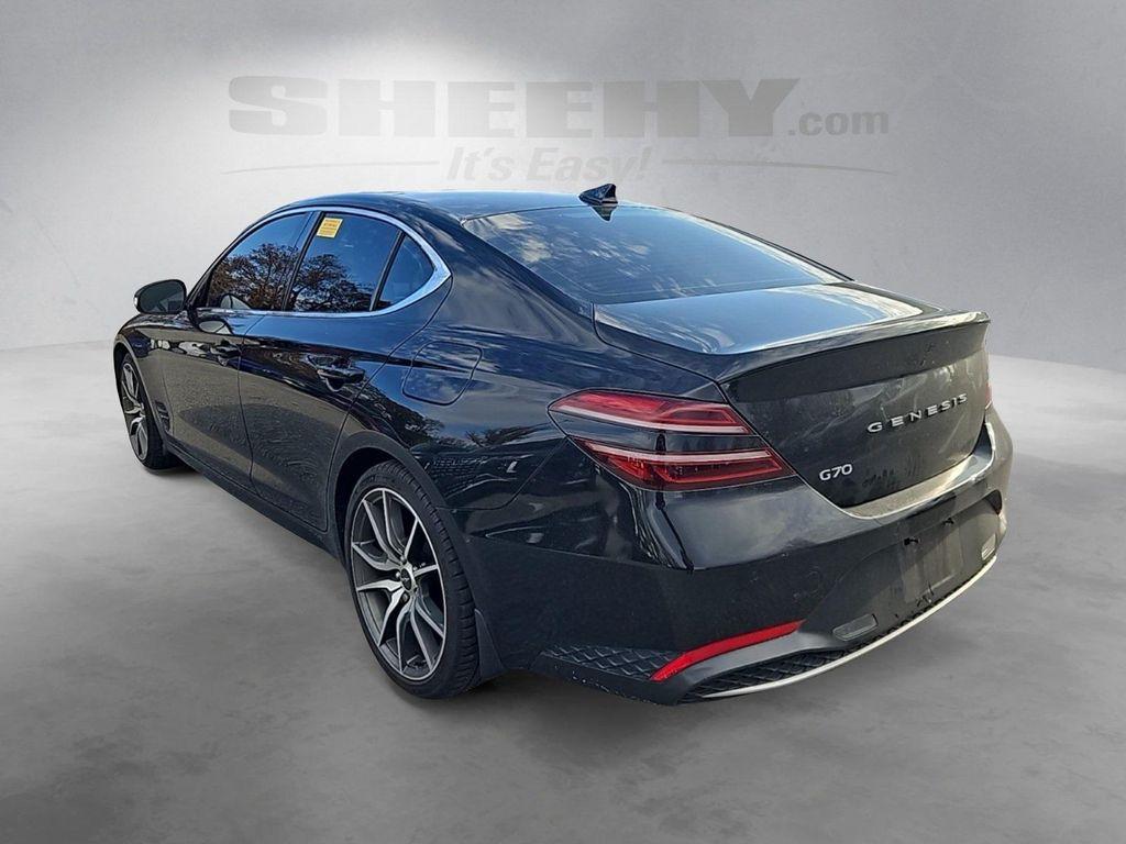 used 2022 Genesis G70 car, priced at $25,193