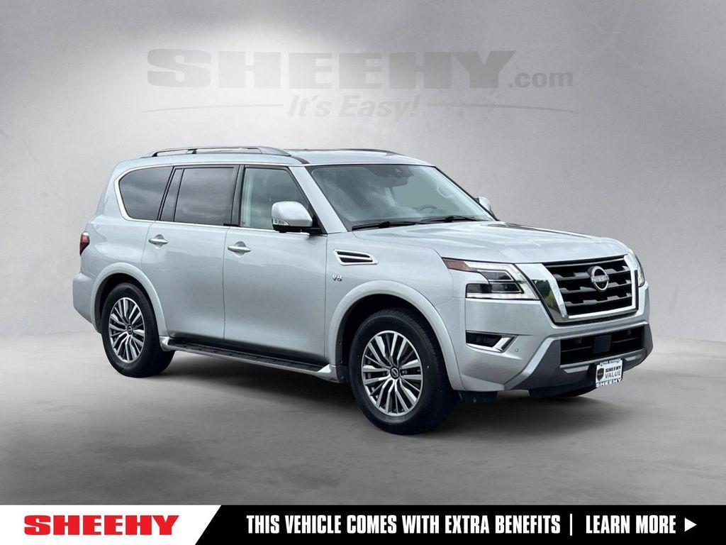 used 2021 Nissan Armada car, priced at $24,999