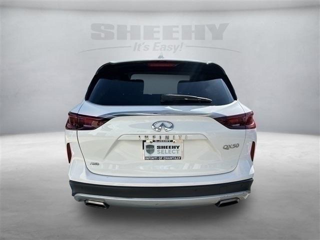 used 2022 INFINITI QX50 car, priced at $19,976