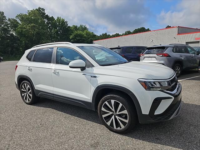 used 2023 Volkswagen Taos car, priced at $22,202