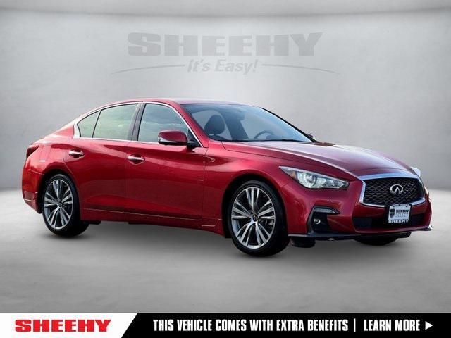 used 2021 INFINITI Q50 car, priced at $23,900