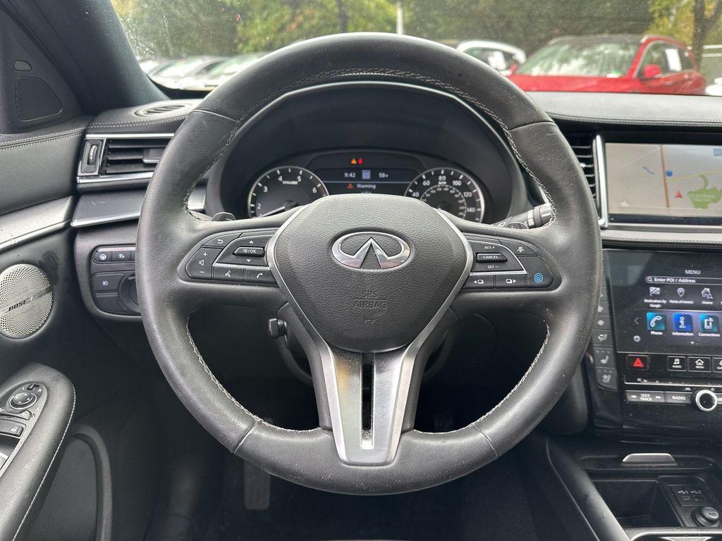 used 2023 INFINITI QX55 car, priced at $35,547