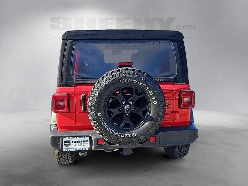 used 2021 Jeep Wrangler car, priced at $26,673