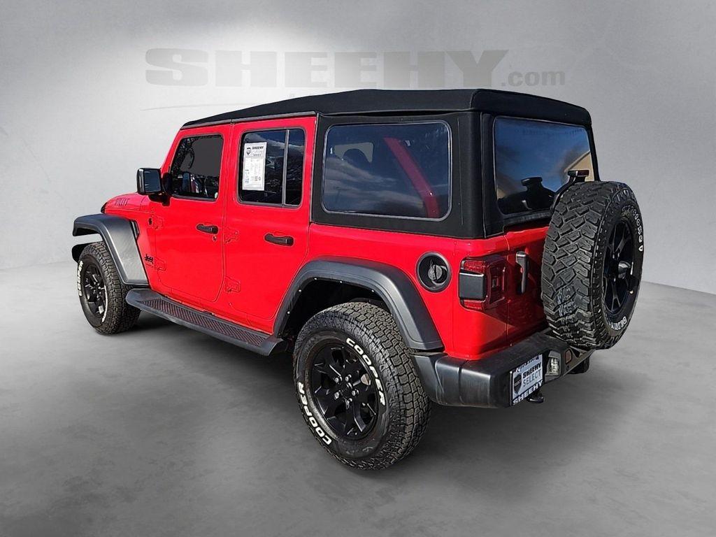 used 2021 Jeep Wrangler car, priced at $26,673