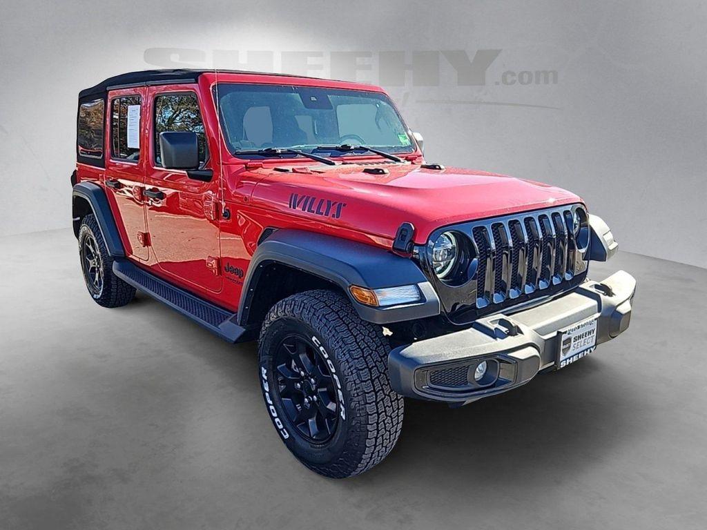 used 2021 Jeep Wrangler car, priced at $26,673