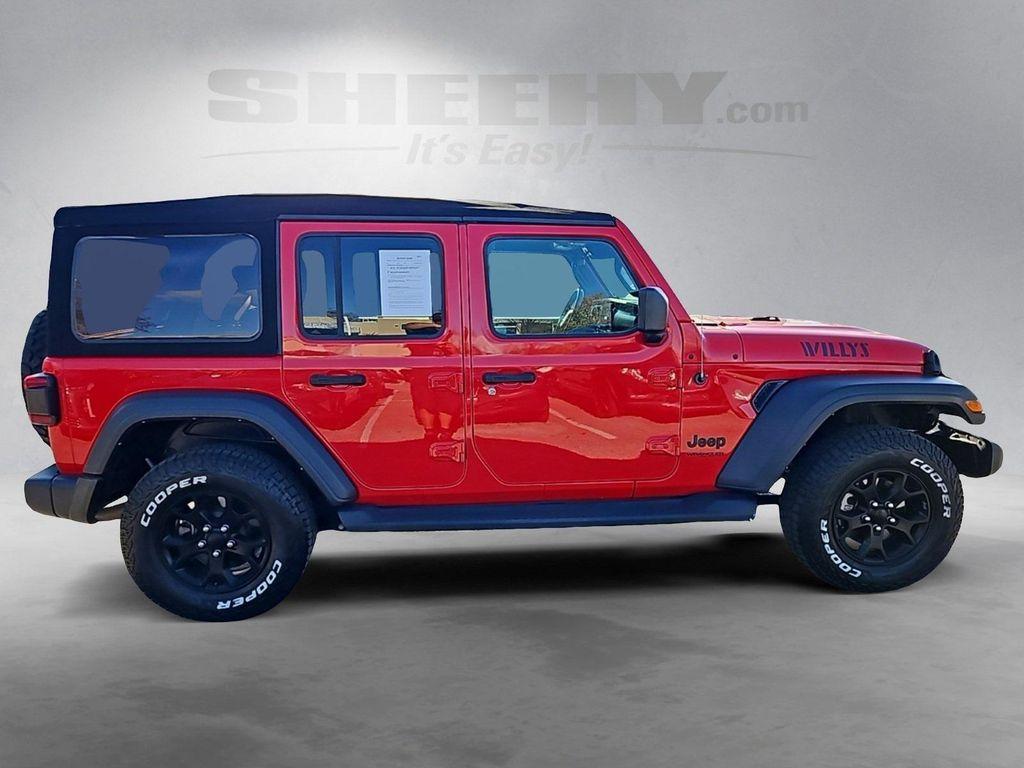 used 2021 Jeep Wrangler car, priced at $26,673