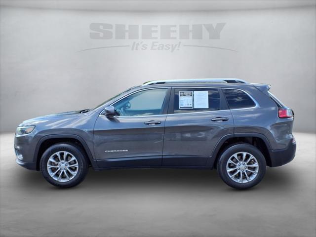 used 2020 Jeep Cherokee car, priced at $18,400