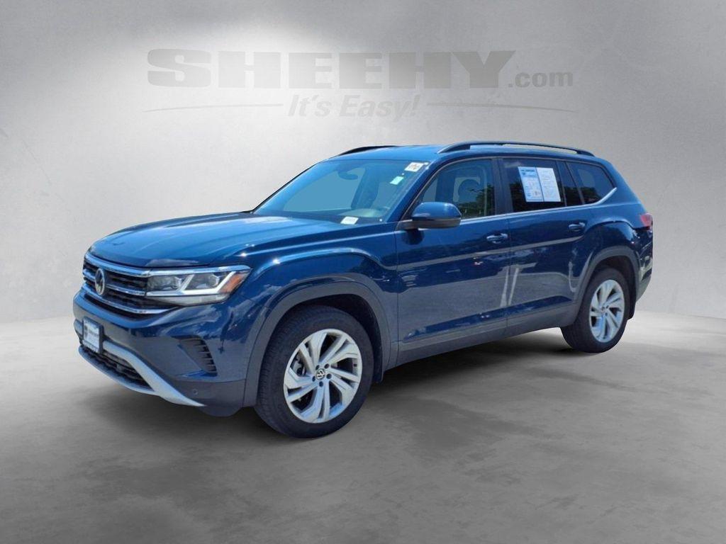 used 2021 Volkswagen Atlas car, priced at $24,717