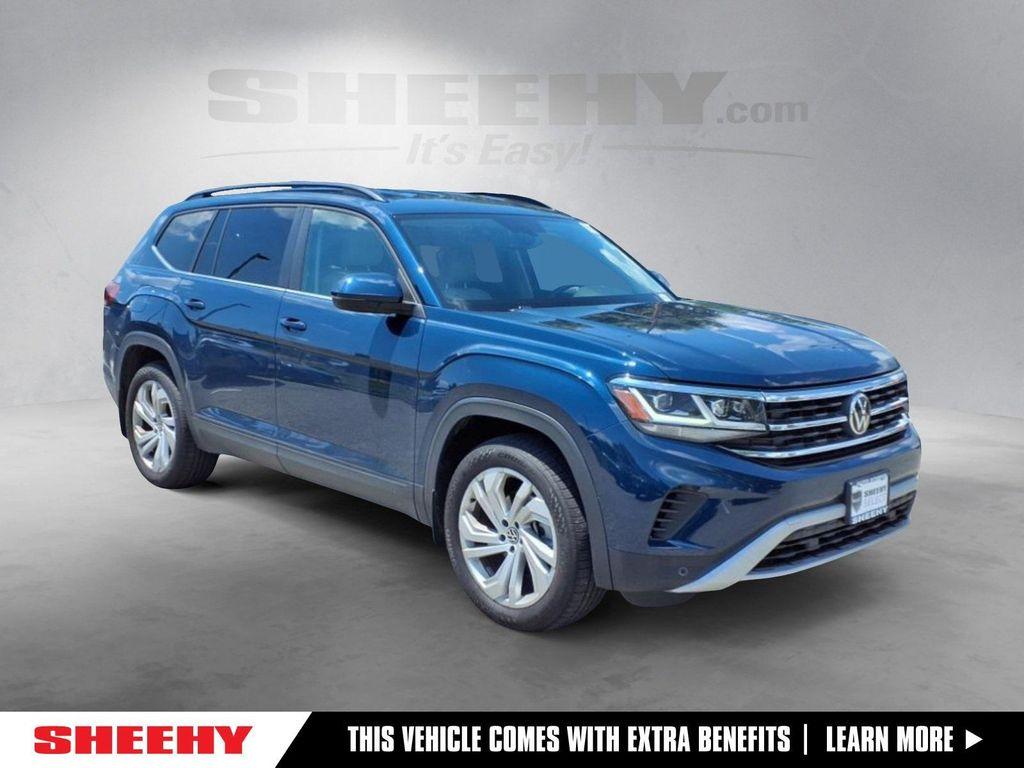 used 2021 Volkswagen Atlas car, priced at $24,717