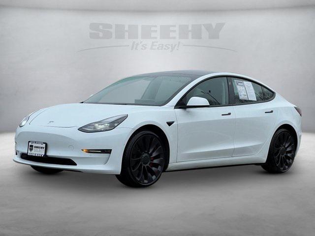 used 2021 Tesla Model 3 car, priced at $28,450