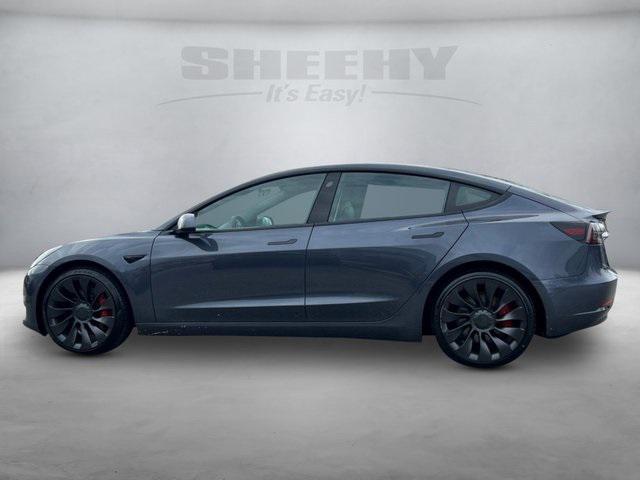 used 2021 Tesla Model 3 car, priced at $28,000