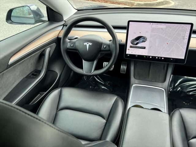 used 2021 Tesla Model 3 car, priced at $28,000