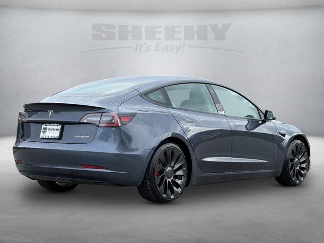 used 2021 Tesla Model 3 car, priced at $28,000