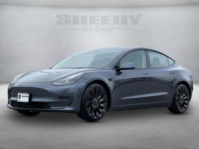 used 2021 Tesla Model 3 car, priced at $28,000