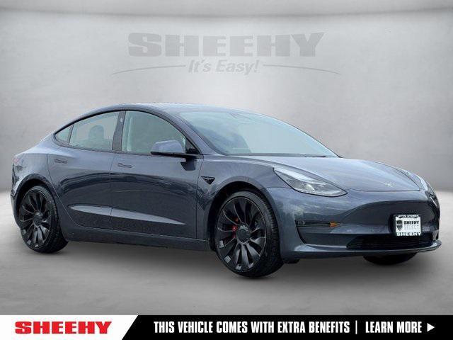 used 2021 Tesla Model 3 car, priced at $28,000