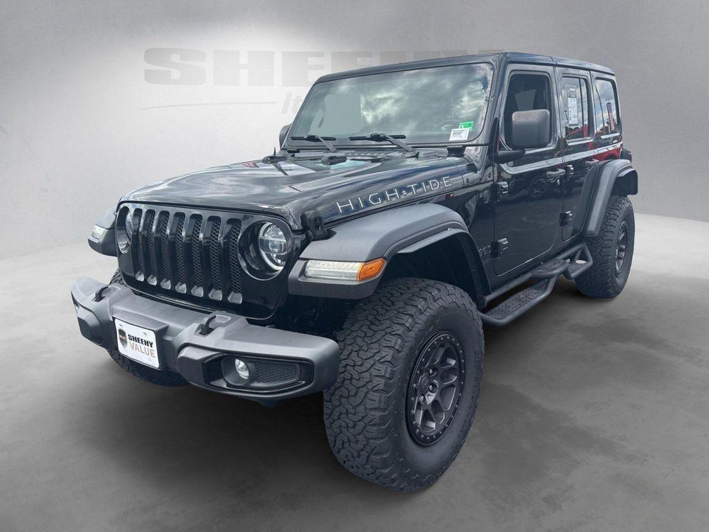 used 2022 Jeep Wrangler Unlimited car, priced at $34,087