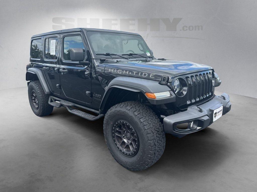 used 2022 Jeep Wrangler Unlimited car, priced at $34,087