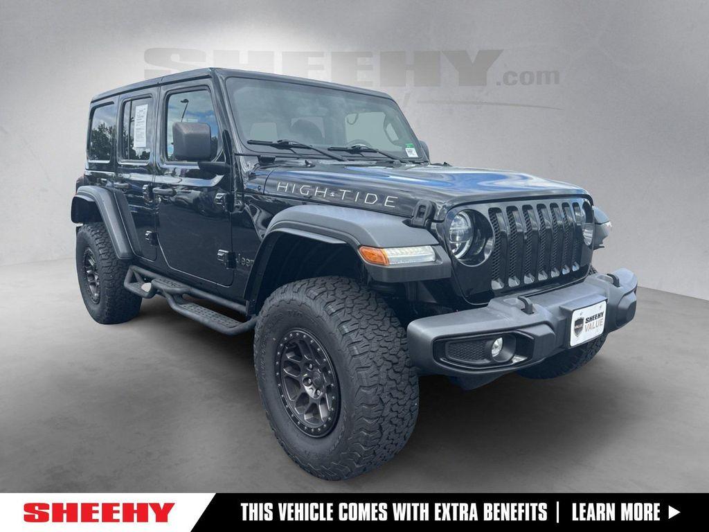 used 2022 Jeep Wrangler Unlimited car, priced at $34,087
