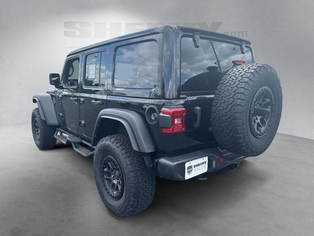 used 2022 Jeep Wrangler Unlimited car, priced at $34,087