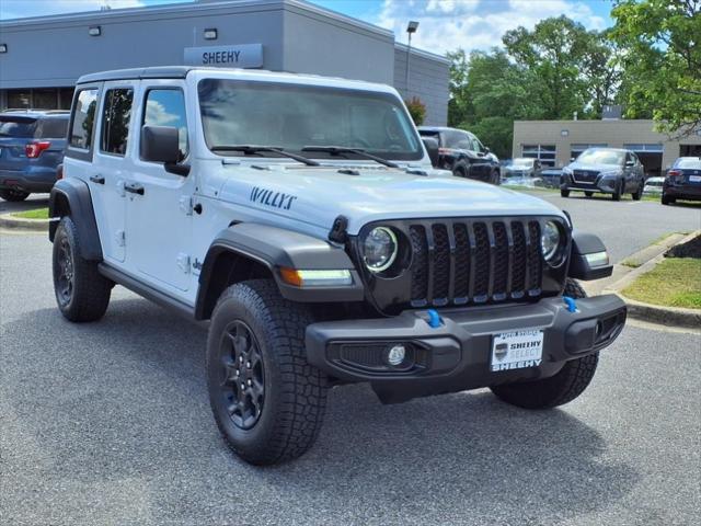used 2023 Jeep Wrangler 4xe car, priced at $28,594