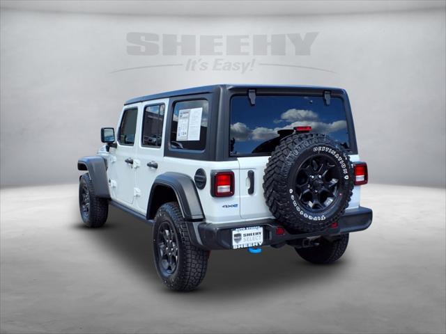 used 2023 Jeep Wrangler 4xe car, priced at $29,539