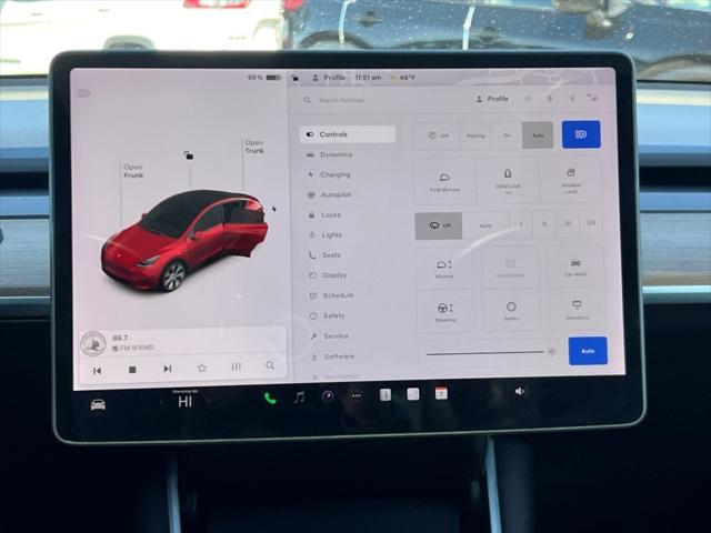 used 2020 Tesla Model Y car, priced at $23,995