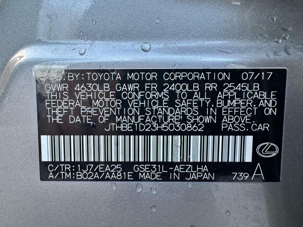 used 2017 Lexus IS 350 car, priced at $33,995