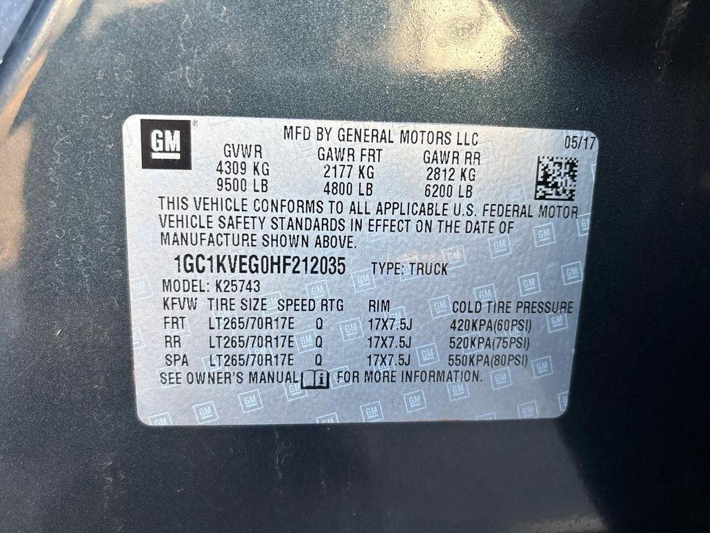 used 2017 Chevrolet Silverado 2500 car, priced at $40,995