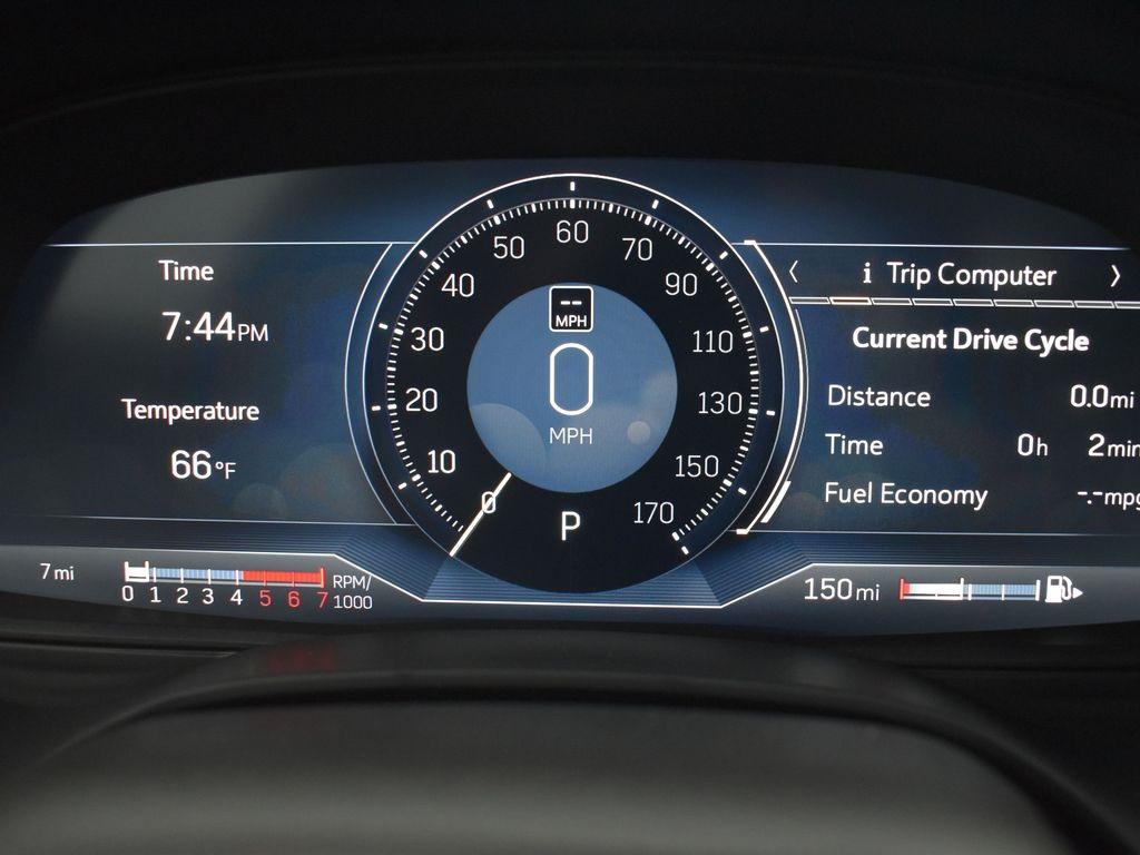 new 2025 Cadillac CT4 car, priced at $52,210