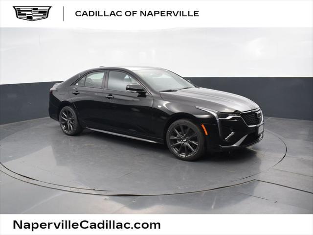 new 2025 Cadillac CT4 car, priced at $52,210