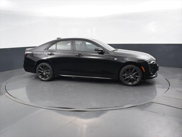 new 2025 Cadillac CT4 car, priced at $52,210