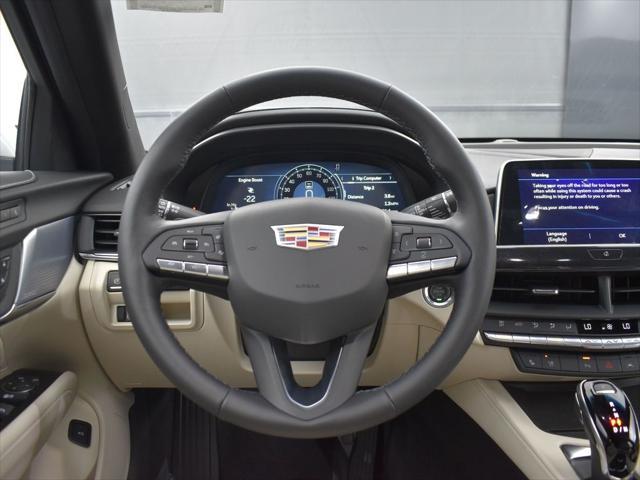 new 2025 Cadillac CT4 car, priced at $53,235