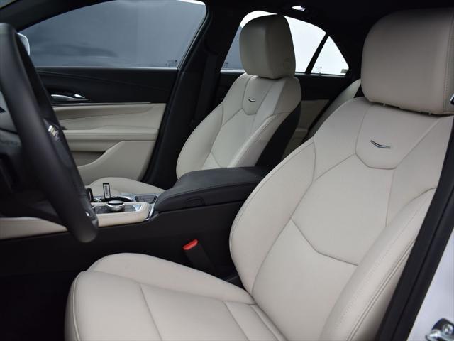 new 2025 Cadillac CT4 car, priced at $53,235