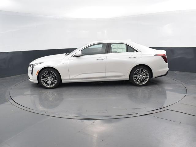 new 2025 Cadillac CT4 car, priced at $53,235