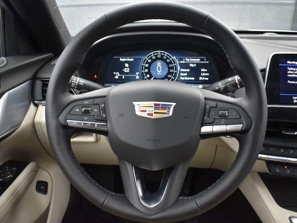 new 2025 Cadillac CT4 car, priced at $53,235