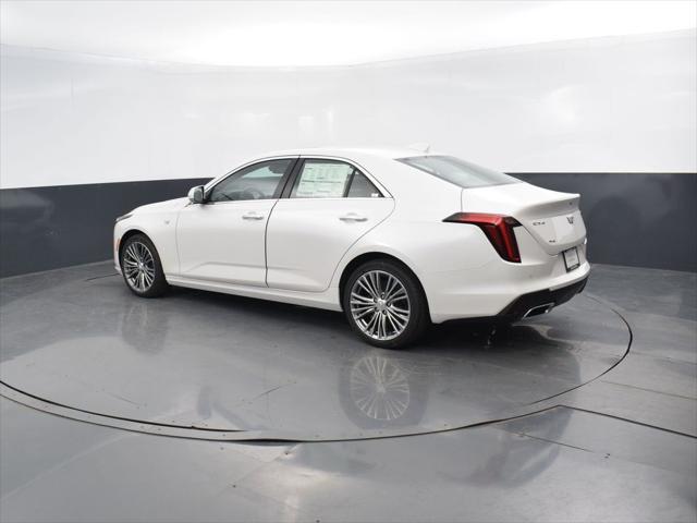 new 2025 Cadillac CT4 car, priced at $53,235