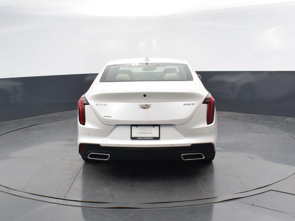 new 2025 Cadillac CT4 car, priced at $53,235