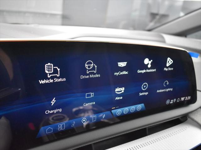 new 2025 Cadillac OPTIQ car, priced at $58,464