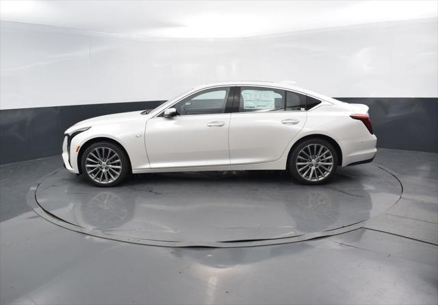 new 2025 Cadillac CT5 car, priced at $58,655