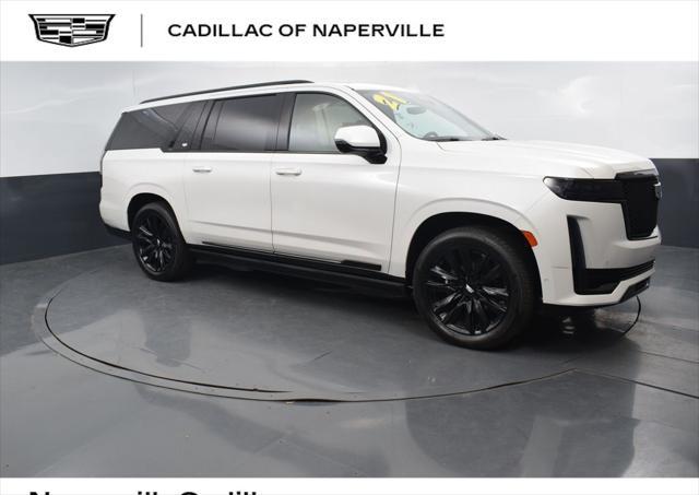 used 2021 Cadillac Escalade ESV car, priced at $73,595