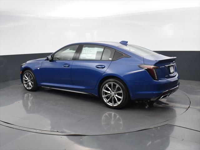 new 2025 Cadillac CT5 car, priced at $56,385